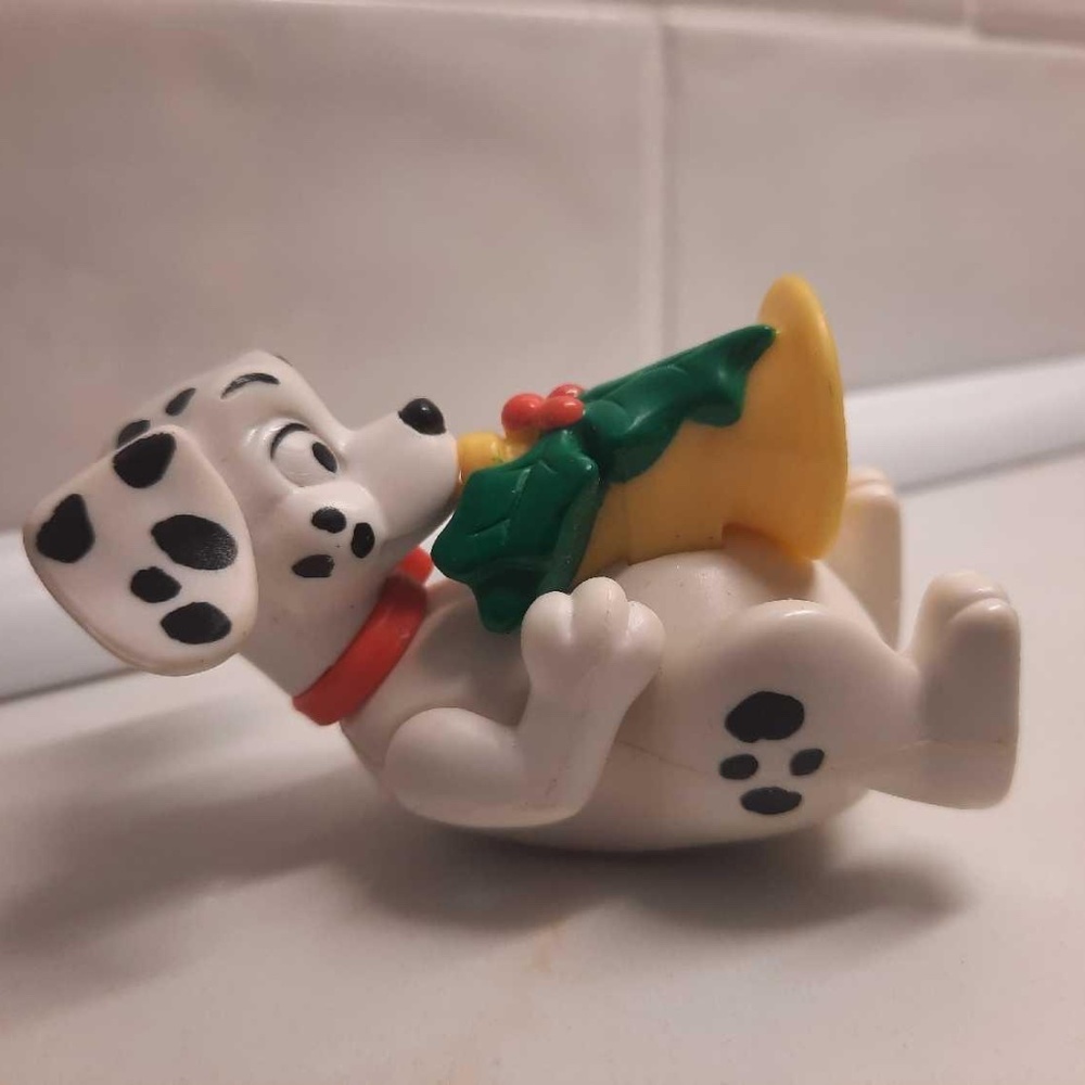 DISNEYS 101 DALMATIAN CHRISTMAS TRUMPET PLAYING FIGURE